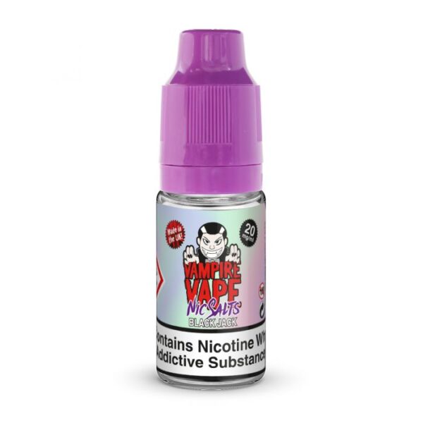 Black Jack Nic Salt 10 ml-Vampire Vape