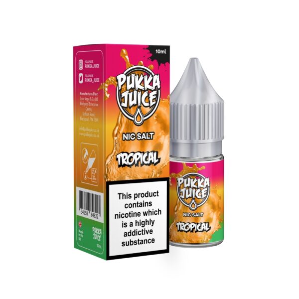 Tropical Nic Salt 10ml-Pukka Juice