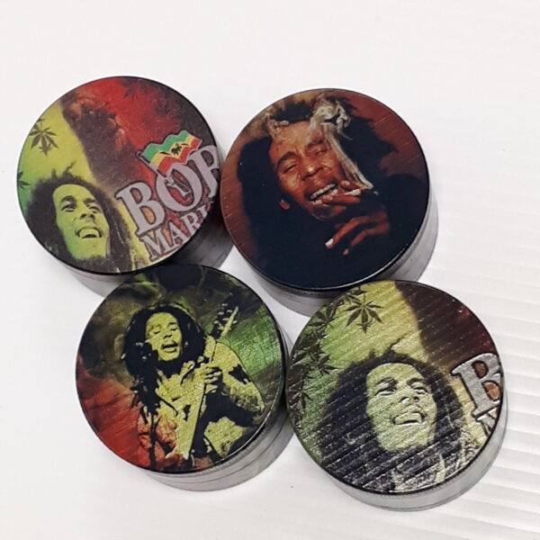 Bob Marley Metalic Grinder
