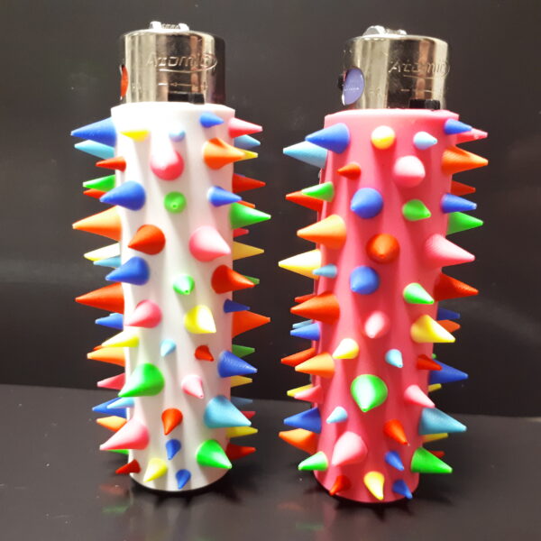 Clipper Rubber Lighters-Spikes