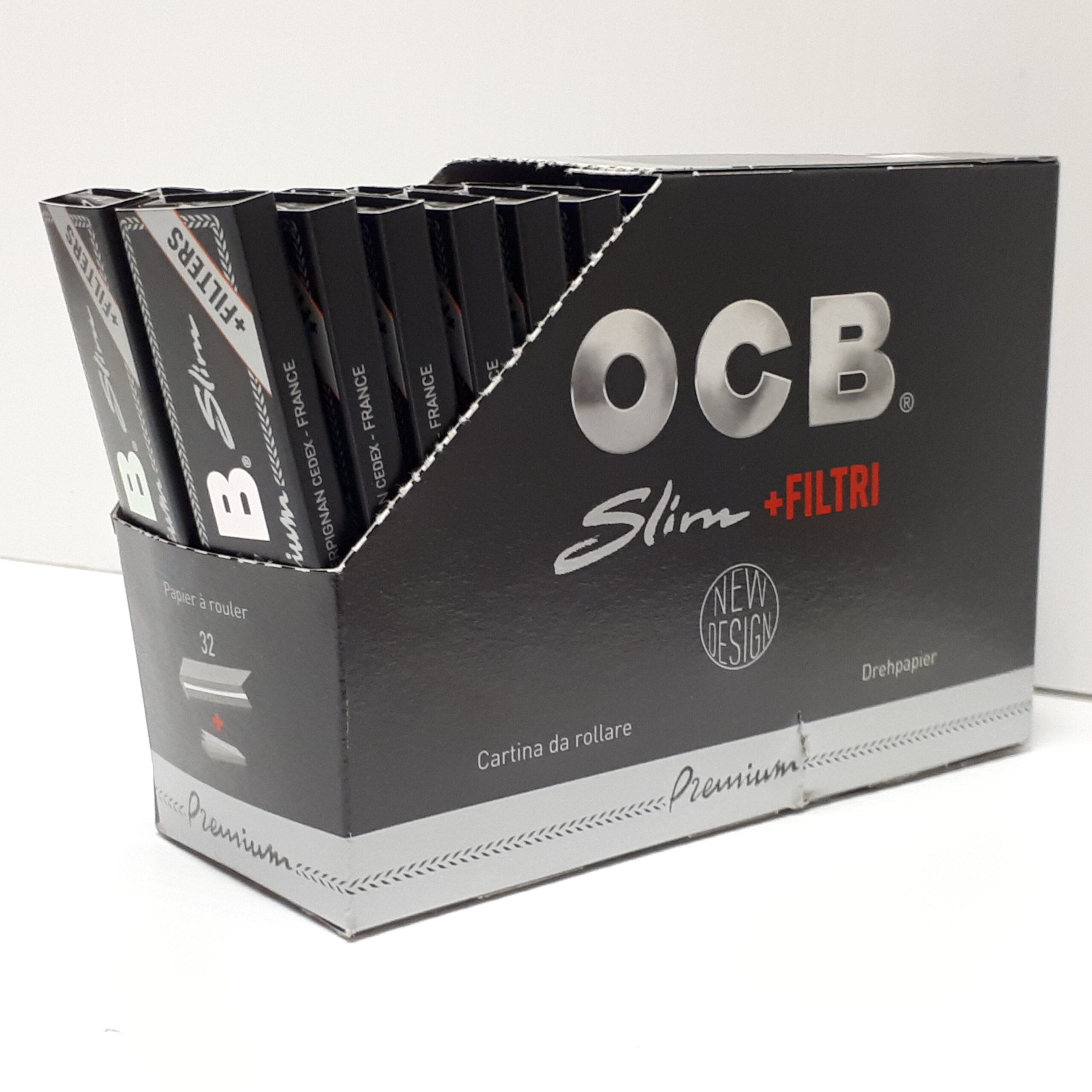 Best Prices For OCB PREMIUM SLIM PAPERS WITH TIPS - 24CT (OCB-4)