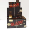 Raw Black King Size Slim Rolling Papers box 50