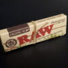 Raw Connoisseur Rolling Papers 1 1_4 size+Tips organic hemp