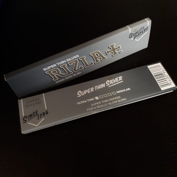 Rizla King Size Rolling Papers Super Thin Silver Slim