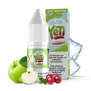 Apple Cranberry Nic Salt 10ml-Yeti
