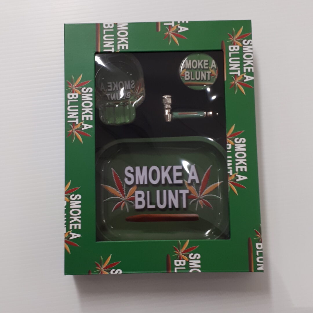 Smoke a Blunt Smoking Gift Set 4 Piece Wicked Shop