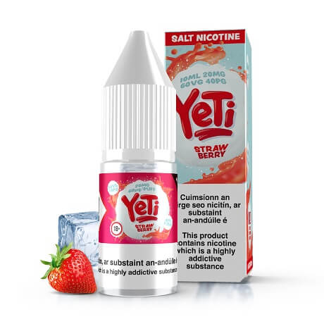 Strawberry Nic Salt 10ml-Yeti