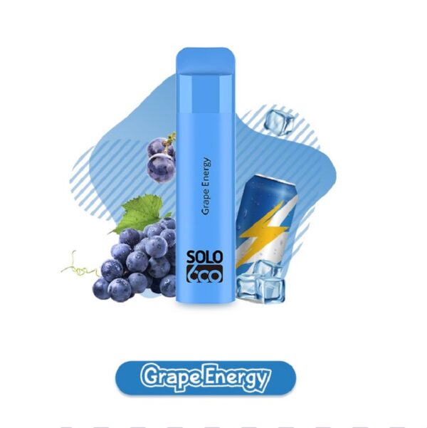 Vapeman Solo 600 Grape Energy