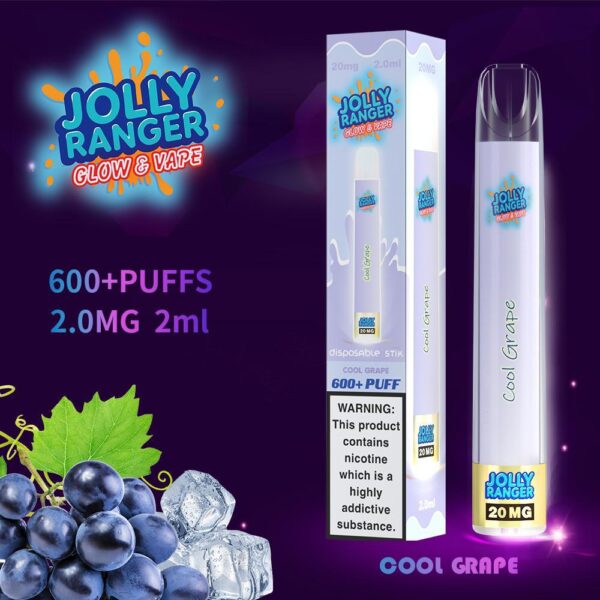 Jolly Ranger Glow & Vape Cool Grape