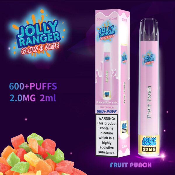 Jolly Ranger Glow & Vape Fruit Punch