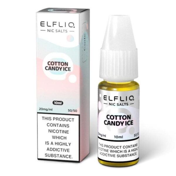 Elfliq Cotton Candy Ice Nic Salt 10 ml