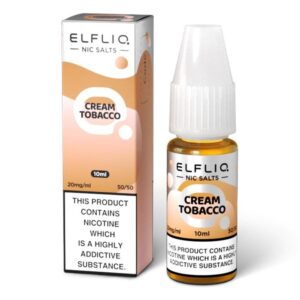 Elfliq Cream Tobacco Nic Salt 10 ml