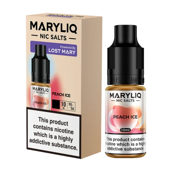 Maryliq Peach Ice Nic Salt 10 ml