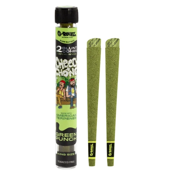 G-Rollz Cheech-Chong 2 Green Punch Cones