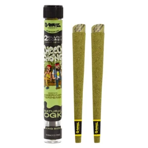 G-Rollz Cheech-Chong 2 Natural OGK Cones