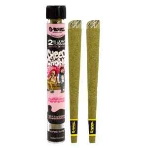 G-Rollz Cheech-Chong 2 Strawberry Cheesecake Cones
